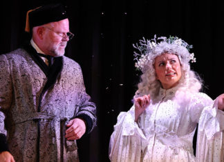 Ties That Bind Scrooge confronts the Spirit of Christmas Past in Santa Cruz Shakespeare’s A Christmas Carol