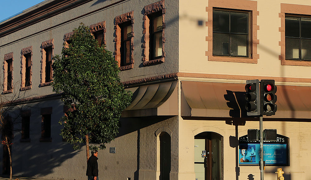 Exterior of the historic Porter Building in downtown Watsonville