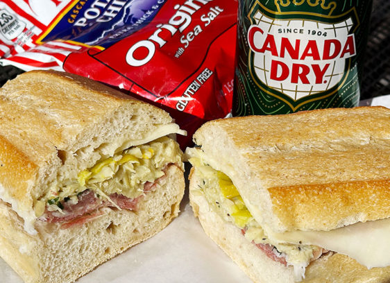 Downtown Deli-ciousness Castroville Italian sandwich from Zoccoli’s Delicatessen in Santa Cruz