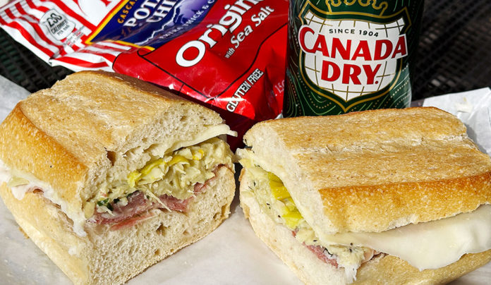 Downtown Deli-ciousness Castroville Italian sandwich from Zoccoliโs Delicatessen in Santa Cruz