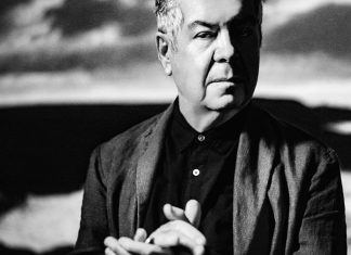 Stars Tell Stories Lol Tolhurst, founding member of The Cure, photographed in black and white ahead of the Legends: Live & Local event in Santa Cruz.