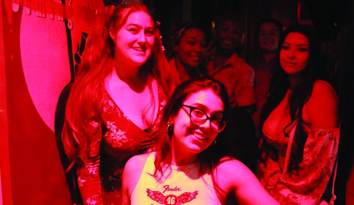 Above the Cat Patrons dancing at Cat Alley Street nightclub in downtown Santa Cruz