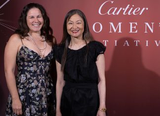 Venture Out Hillary Talbot and Jenny Kuan at Cartier Womenâs Initiative event