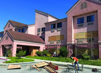 Motel for Treatment Decorative book, mirror and ceremonial items displayed inside former Watsonville motel being converted into Janus treatment center