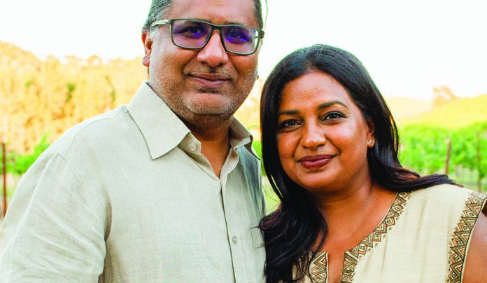 Indian Spices Neeta and Kunal Mittal of LXV Wines in Paso Robles