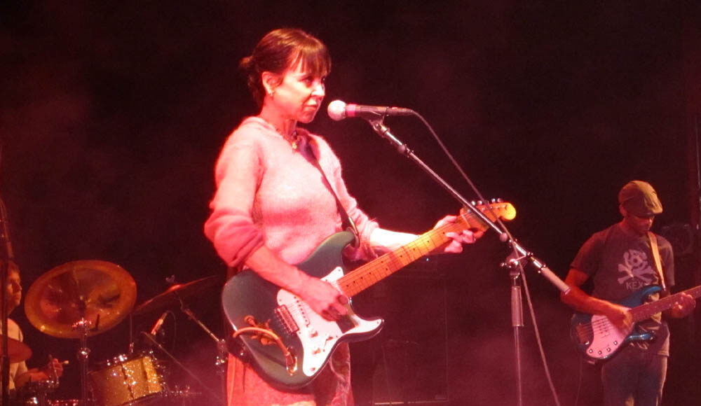 Throwing Muses performing live on stage