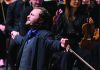 March Madness actor portraying Salieri in Amadeus Santa Cruz Symphony performance