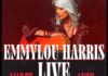 Oh, Emmylou Emmylou Harris live tour poster with April 18 Santa Cruz Civic Auditorium date