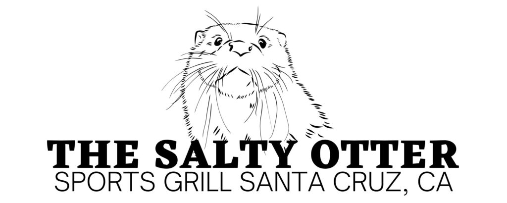 hand drawn salty otter t-shirt design