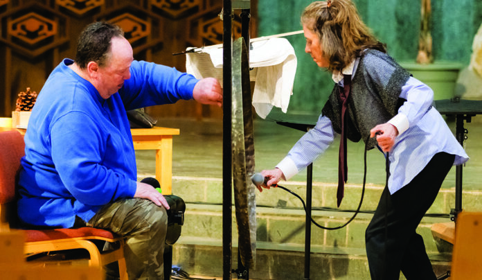 Mind-altering Music Percussionist William Winant and composer Zeena Parkins perform during a New Music Works concert.