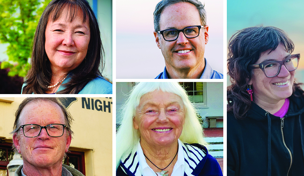 Santa Cruz mayoral candidates photo collage