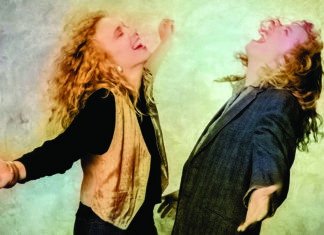 Things to do in Santa Cruz Barbara Higbie and Teresa Trull laugh together in a promotional photo for their Greatest Hits concert.