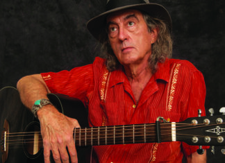 Things to do in Santa Cruz Singer-songwriter James McMurtry poses with an acoustic guitar