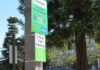 Parking Problems ParkMobile parking sign outside the Santa Cruz County Governmental Center