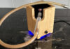 Smoke or Vape? Ditanium dry-herb vaporizer with wooden base, glass tube and hose