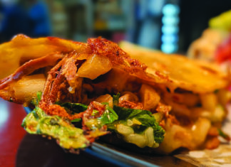Secret Identities Quesabirria and Baja-style tilapia tacos from Casa Birria