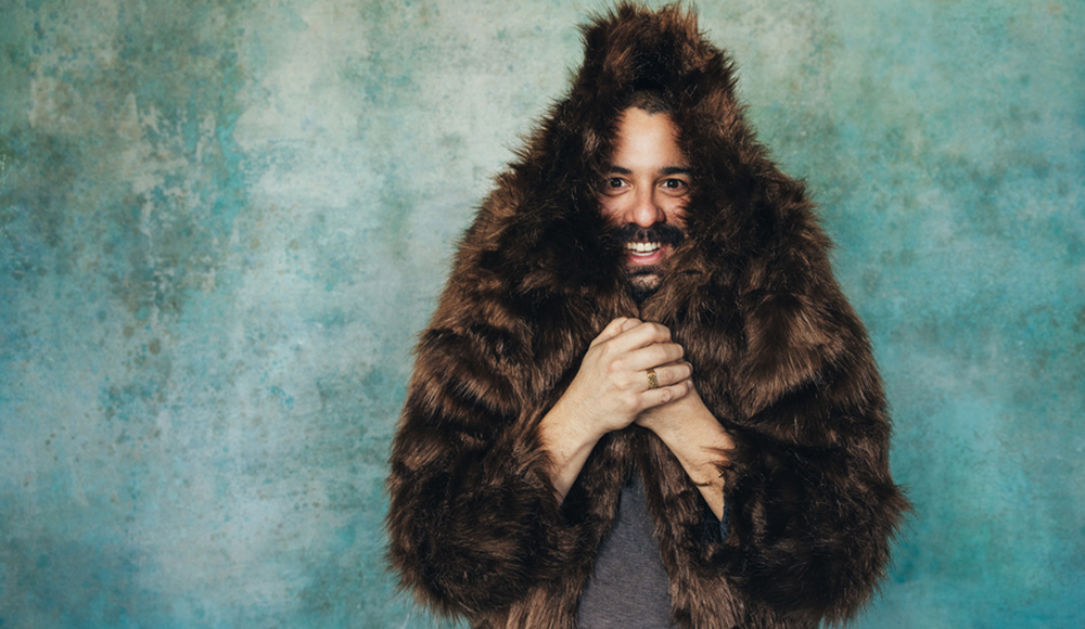 Honus Honus of Man Man wearing a dramatic fur coat