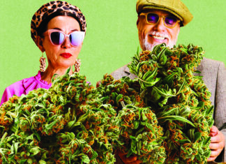 He Said, She Said psychedelic looking people