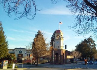 News Briefs Santa Cruz Clock Tower at the intersection of Pacific Avenue and Water Street.