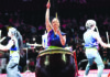 The Editor’s Desk Taiko drummers perform during a World Elite Sumo event.