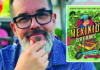 Mexikid Rules Author and illustrator Pedro Martin pictured beside the cover of his graphic memoir Mexikid Dreams.