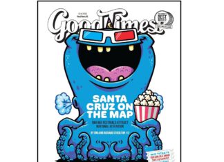 A Tale of Two Fests Santa Cruz’s film and comedy festivals poster art is by Cole Lemke